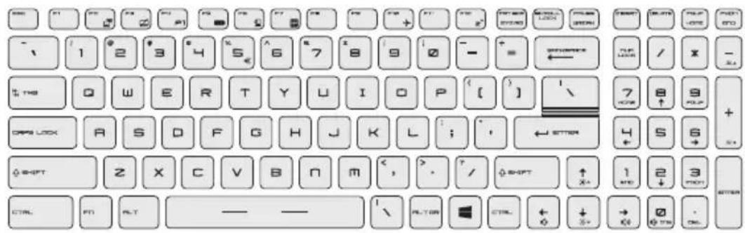 MSI PE62 - Tastatur verwenden - 1