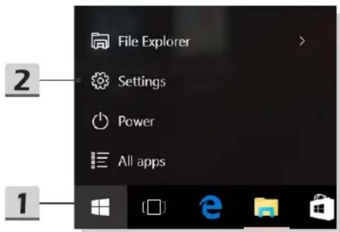 MSI PE62 - Bluetooth-Verbindung einschalten - 1