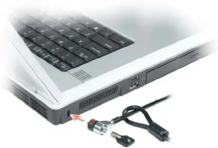 DELL Inspiron E1705 - Sicherheitskabelverschluss - 1