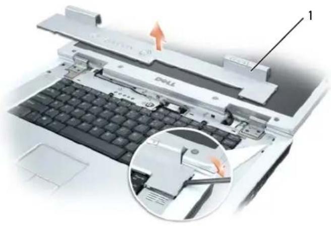 DELL Inspiron E1705 - Scharnierabdeckung - 5