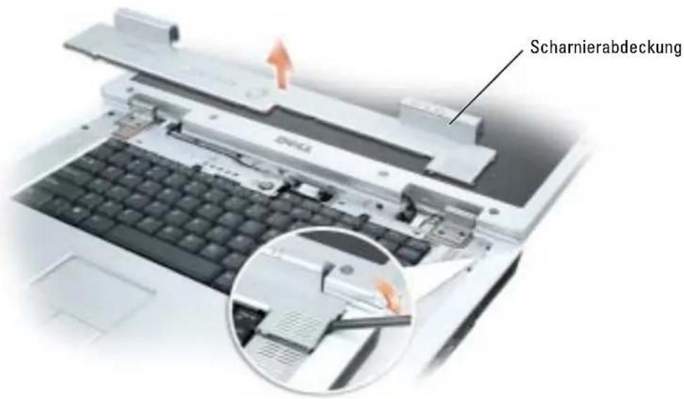 DELL Inspiron 9200 - Scharnierabdeckung - 5