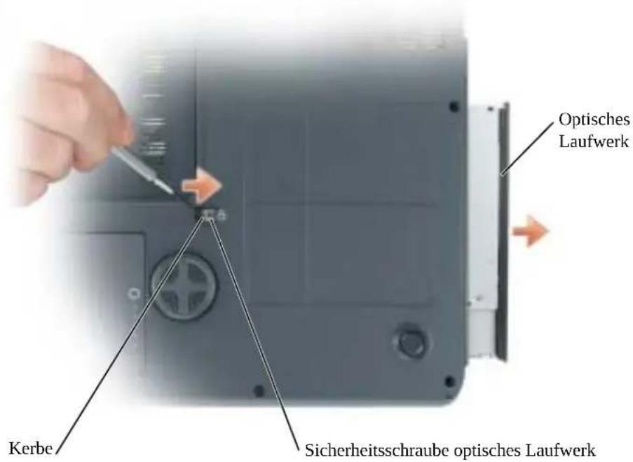 DELL Inspiron 9200 - Optisches Laufwerk - 2