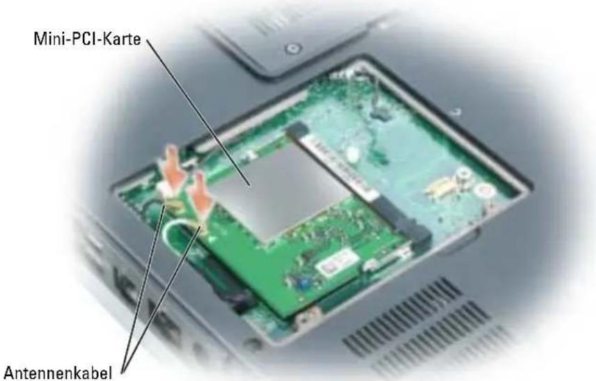 DELL Inspiron 9200 - VORSICHT: Bevor Sie irgendwelche in diesem Abschnitt beschriebene Verfahren ausführen, lesen Sie erst die Sicherheitshinweise im Produktinformationshandbuch. - 5