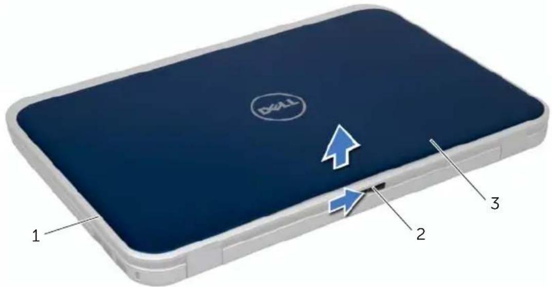 DELL Inspiron 15R Special Edition 7520 - Removing the Switch - 1