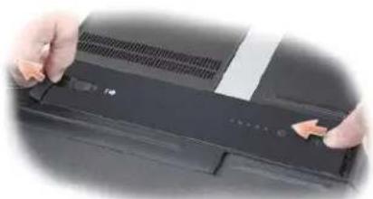 DELL XPS M2010 - Akku-Zugangsklappe - 1