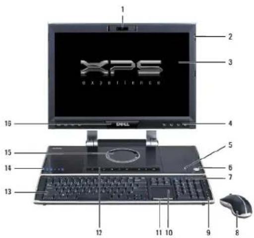 DELL XPS M2010 - Wissenswertes über Ihren Computer - 1