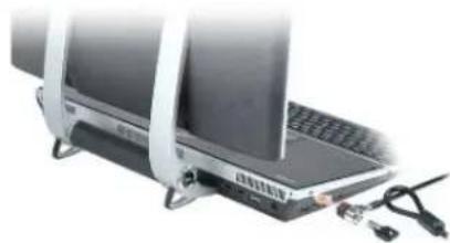 DELL XPS M2010 - Sicherheitskabelverschluss - 1