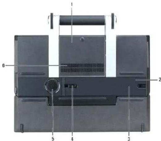 DELL XPS M2010 - Unterseite - 1