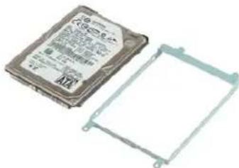 DELL Vostro 1220 - Removing the Hard Drive - 1