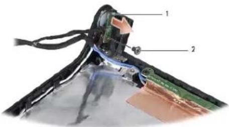 DELL Studio 1557 - Removing the Power Button Board - 1