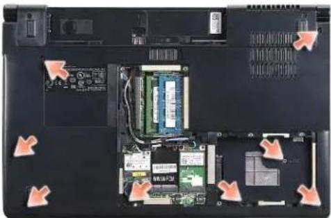 DELL Studio 1557 - Removing the Palm Rest - 1