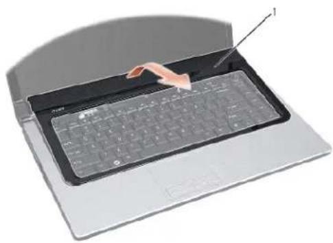 DELL Studio 1557 - Removing the Center Control Cover - 2