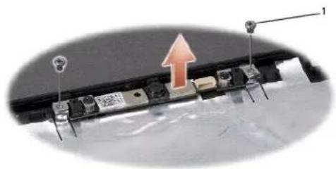 DELL Studio 1557 - Removing the Camera Module - 1