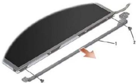 DELL Studio 1557 - Removing the Display Panel - 2