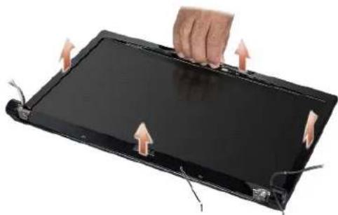 DELL Studio 1557 - Removing the Display Bezel - 1