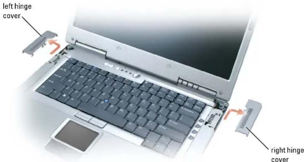 DELL Inspiron XPS - Hinge Covers - 5