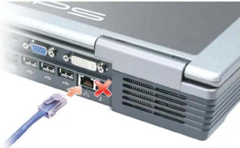 DELL Inspiron XPS - Connecting to a Network Adapter - 1
