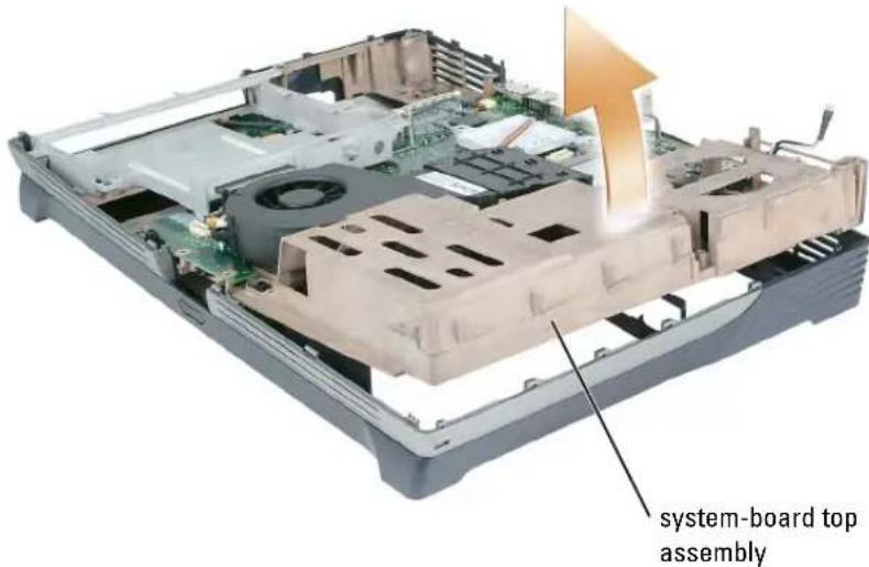 DELL Inspiron XPS - Removing the System Board - 5