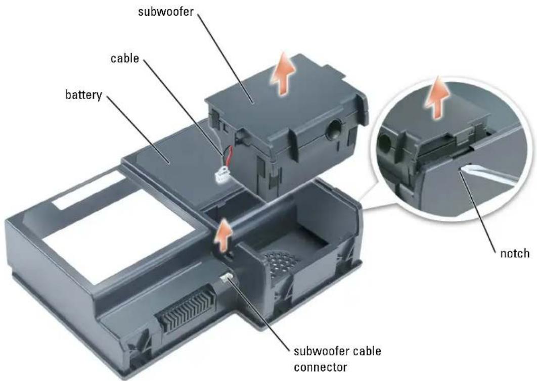 DELL Inspiron XPS - Subwoofer - 3