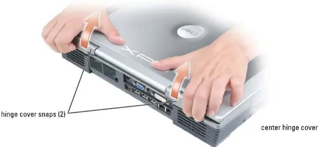 DELL Inspiron XPS - Hinge Covers - 6