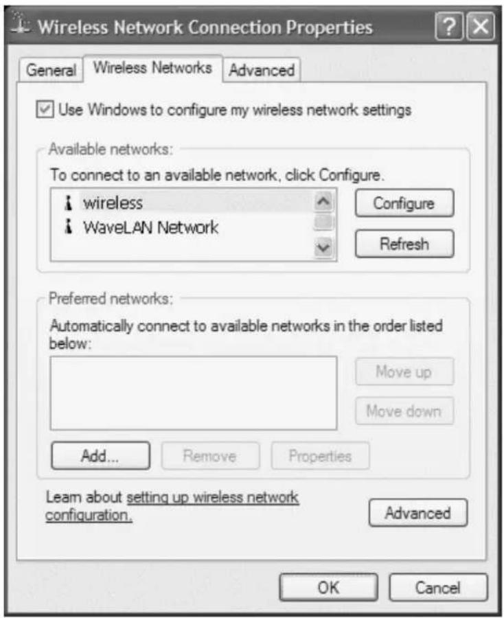 DELL Inspiron XPS - Connecting to a Wireless Network in Microsoft® Windows® XP - 2