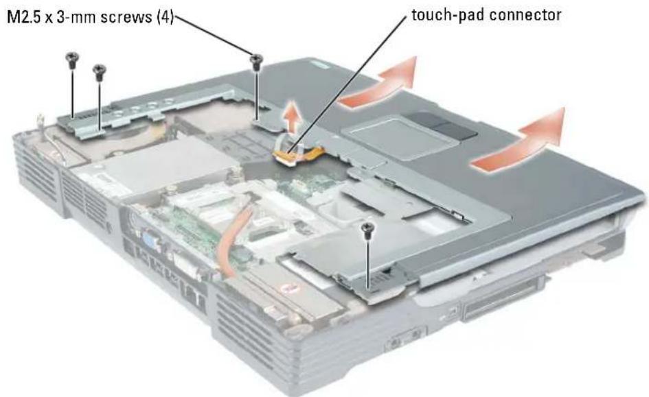 DELL Inspiron XPS - Palm Rest - 4