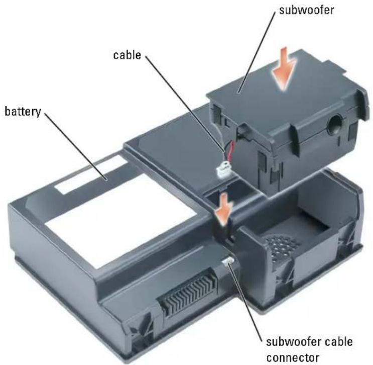 DELL Inspiron XPS - Subwoofer - 4
