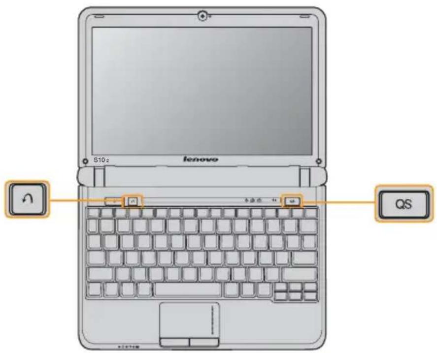 LENOVO IdeaPad S10-2 - Special buttons - 1