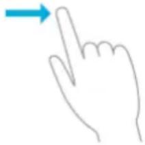LENOVO IdeaPad P585 - Chapter 5. Touch gestures - 1
