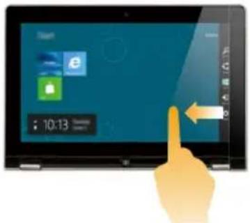 LENOVO IdeaPad P400 Touch - Oft verwendete Geste Ausgeführte Aufgaben - 2
