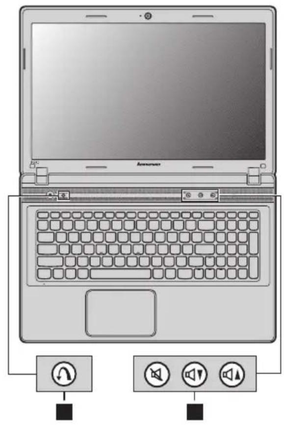 LENOVO IdeaPad N586 - Special keys and buttons - 2