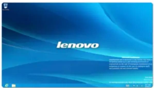 LENOVO IdeaPad N586 - Start screen Desktop - 2