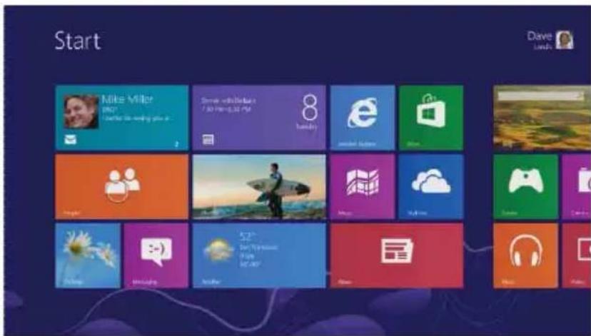 LENOVO IdeaPad N580 - Using the Start screen - 1
