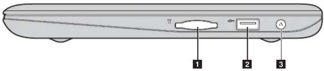 LENOVO IdeaPad S200 - Ansicht von rechts - 1