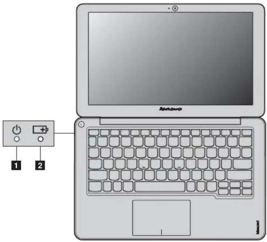 LENOVO IdeaPad S200 - Systemstatusanzeigen - 1