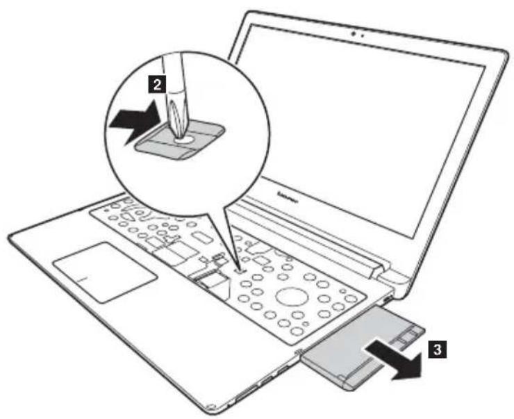 LENOVO Flex 2-15D - Optical drive - 2