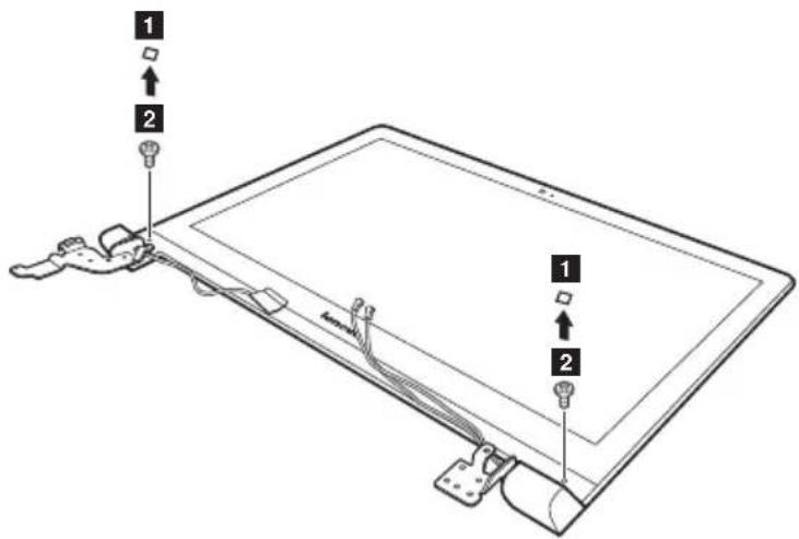 LENOVO Flex 2-15D - LCD front bezel - 1