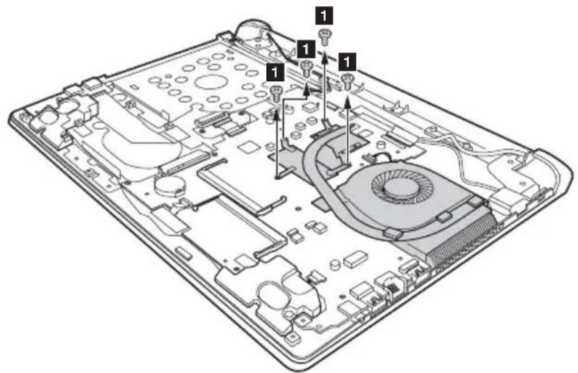 LENOVO Flex 2-15D - Fan assembly and Heat Sink assembly - 3
