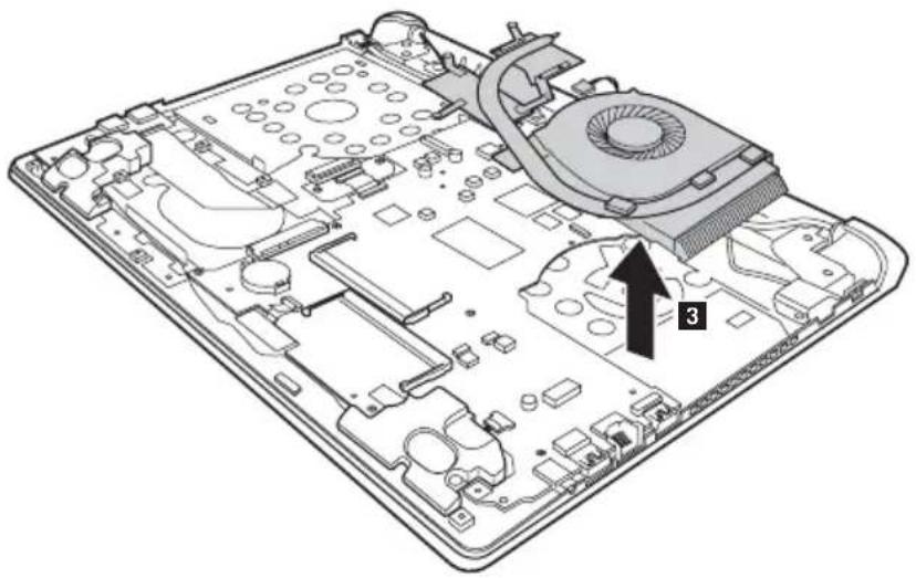 LENOVO Flex 2-15D - Fan assembly and Heat Sink assembly - 7