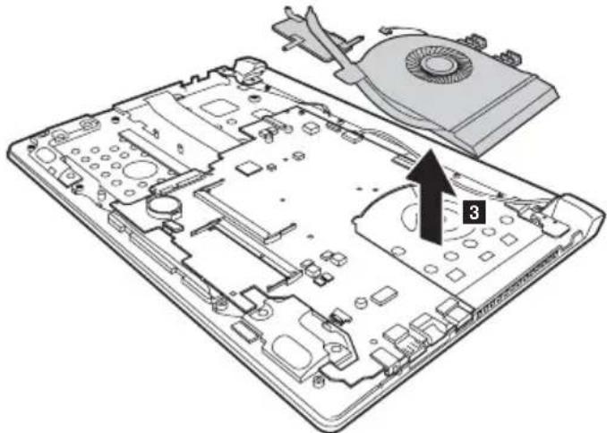 LENOVO Flex 2-15D - Fan assembly and Heat Sink assembly - 5