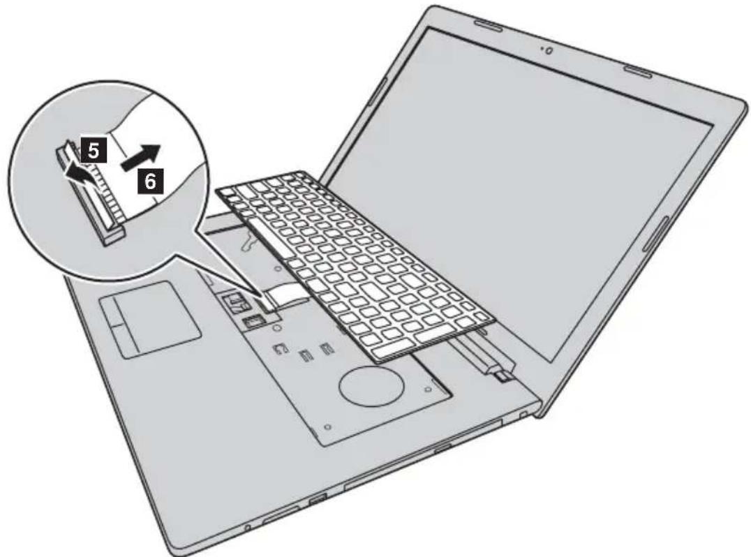 LENOVO B70 - Austauschen der Tastatur - 4
