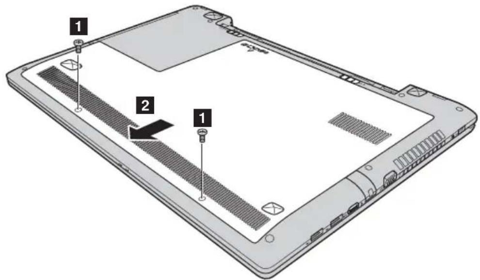 LENOVO B70 - Entfernen des optischen Laufwerks - 1