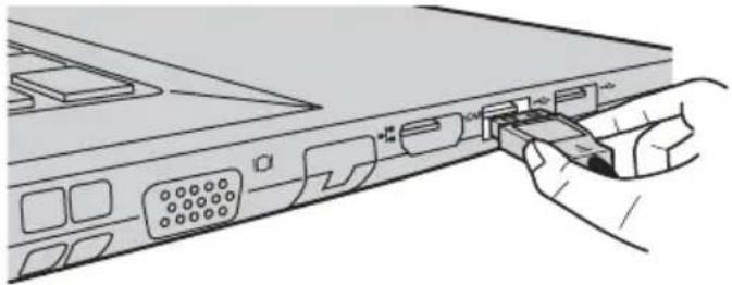 LENOVO B70 - ■ Anschließen von USB-Geräten - 1