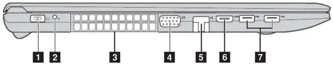 LENOVO B70 - Ansicht von links - 1