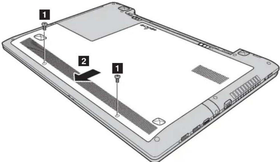 LENOVO B70 - Austauschen des Speichers - 1