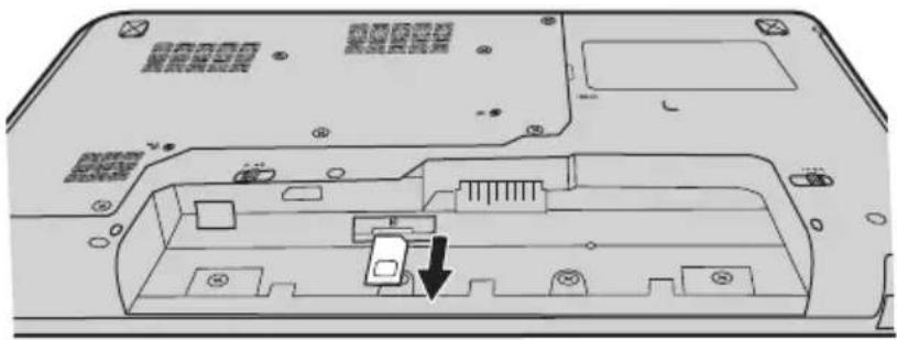 LENOVO IdeaPad Z460 - Removing the SIM card - 1
