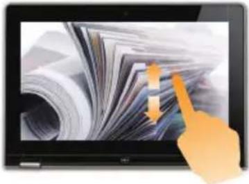 LENOVO IdeaPad Z465 - ■ Multi-touch gestures - 5