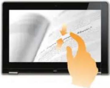 LENOVO IdeaPad Z465 - ■ Multi-touch gestures - 3
