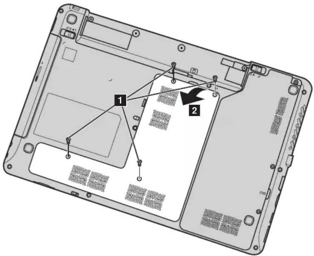 LENOVO IdeaPad Z360 - Handling a hard disk drive - 1