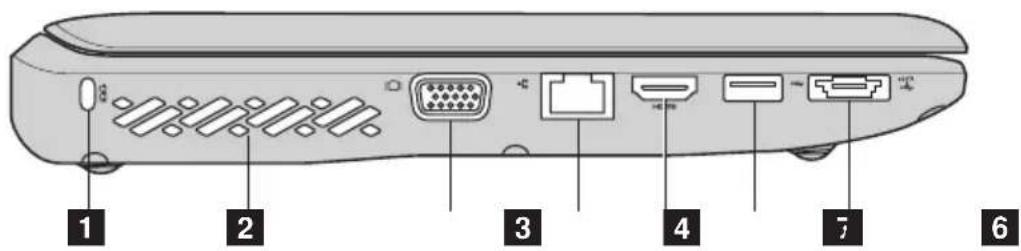 LENOVO IdeaPad Z360 - Left-side view - 1